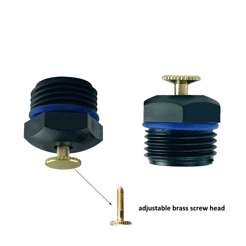 1/2 ίντσας DN15 Θηλυκό νήμα Πλαστικό Κήπος Ψεκαστήρας Νερού Κεφαλή Ακροφύσου για Πότισμα γκαζόν Agriculture Sprayers 5 τμχ