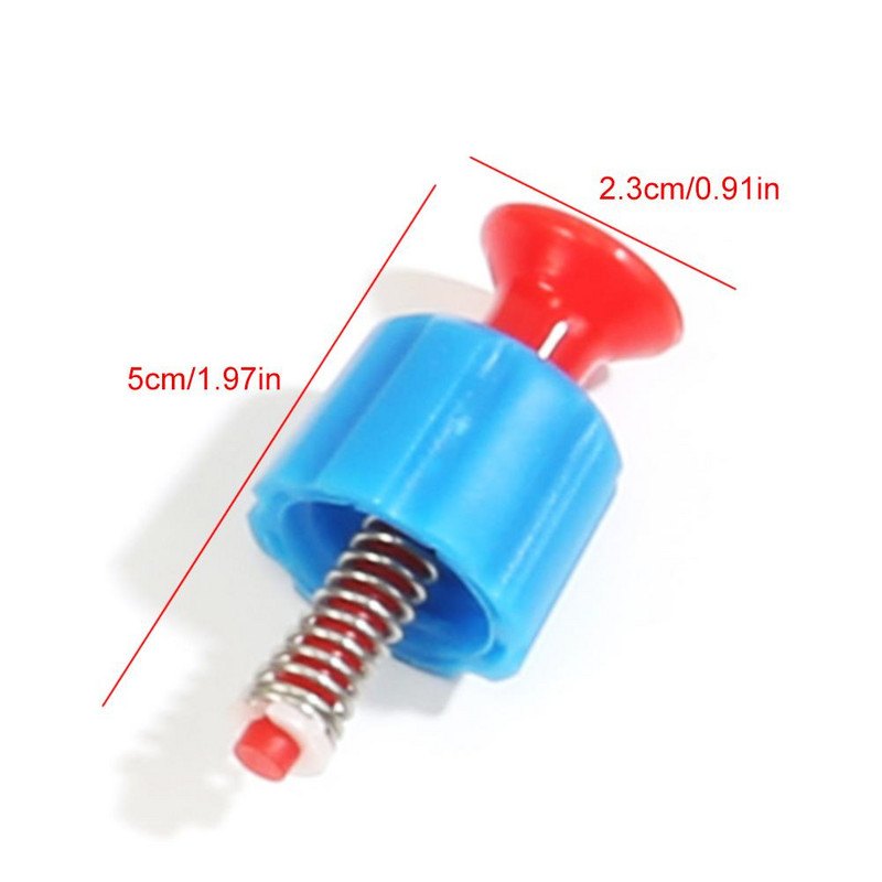 Βαλβίδα εκτόνωσης πίεσης PP Βαλβίδα ασφαλείας συμπιεστή αέρα Ισχυρή και ανθεκτική για ψεκαστήρα σακιδίων πλάτης 3L 5L 8L