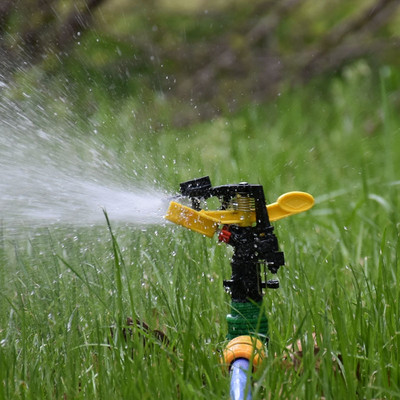 Állítható Rocker Sprinklers fúvóka 1/2" 3/4" külső menettel 360 fokos forgó fúvóka Mezőgazdasági kert öntözés 1db