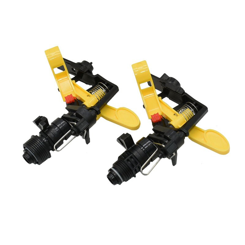 Ρυθμιζόμενο ακροφύσιο Rocker Sprinklers με αρσενικό νήμα 1/2" 3/4" 360 μοίρες περιστροφικό ακροφύσιο πίδακα Γεωργικός κήπος Άρδευση 1τμχ