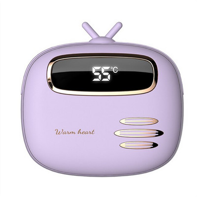 USB roku sildītājs pārnēsājams sildītājs karstais iepakojums Uzlādējams ekonomisks kabatas vietas atkārtoti lietojams mini elektrisks ziemas izstrādājumu ventilators sildītājs
