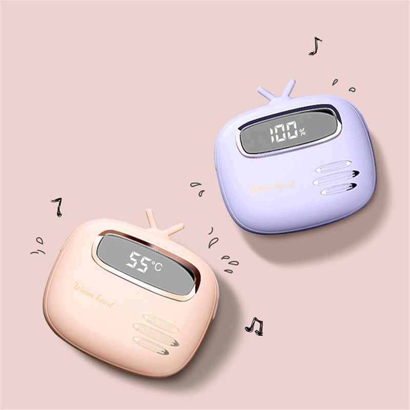 Usb Hand Warmer Portable Heater Hot Pack Επαναφορτιζόμενη οικονομική θέση τσέπης Επαναχρησιμοποιήσιμη Mini Electric Winter Products Fan Heater