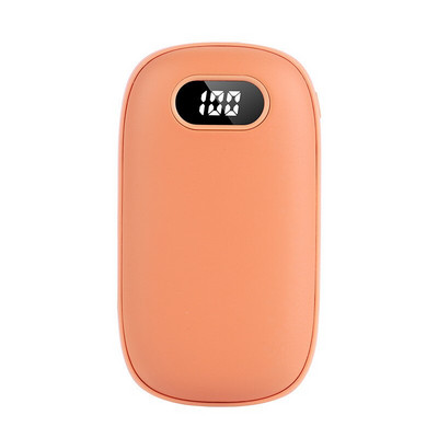 Pārnēsājama ātras sildīšanas kabata Mini mobilā barošanas uzlādējams roku sildītājs 2 vienā USB uzlādējams ilgmūžīgs pāriem svētku dāvanas