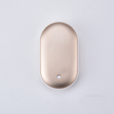 Pārnēsājama ātras sildīšanas kabata Mini mobilā barošanas uzlādējams roku sildītājs 2 vienā USB uzlādējams ilgmūžīgs pāriem svētku dāvanas