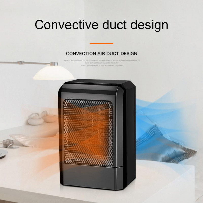 Novi 110V/220V električni grijač PTC keramički ventilator za vrući zrak Alat za grijanje Brzo zagrijavanje Mini grijač za uredski stol za unutarnju upotrebu SAD/EU