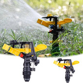 Aspersoare cu jet rotativ de 360 de grade 1/2" 3/4" Filet Aspersoare cu balansoar rotativ Duze Gradina Gazon Agricultura Instrumente de irigare