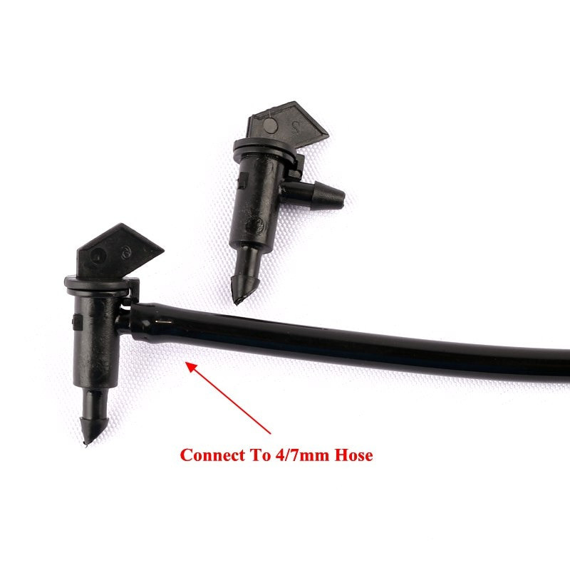 30 τμχ 4L/H Black Flag Dripper Αγκαθωτός σύνδεσμος Water Drippers Garden Bonsai Plants Πότισμα με σταγόνες Σταγονοστάσια