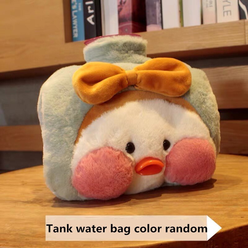 Топли крака Сваляща се и миеща се гореща торбичка за гореща вода Акумулаторна затопляща ръка Дамска прекрасна плюшена студентка Топли ръце