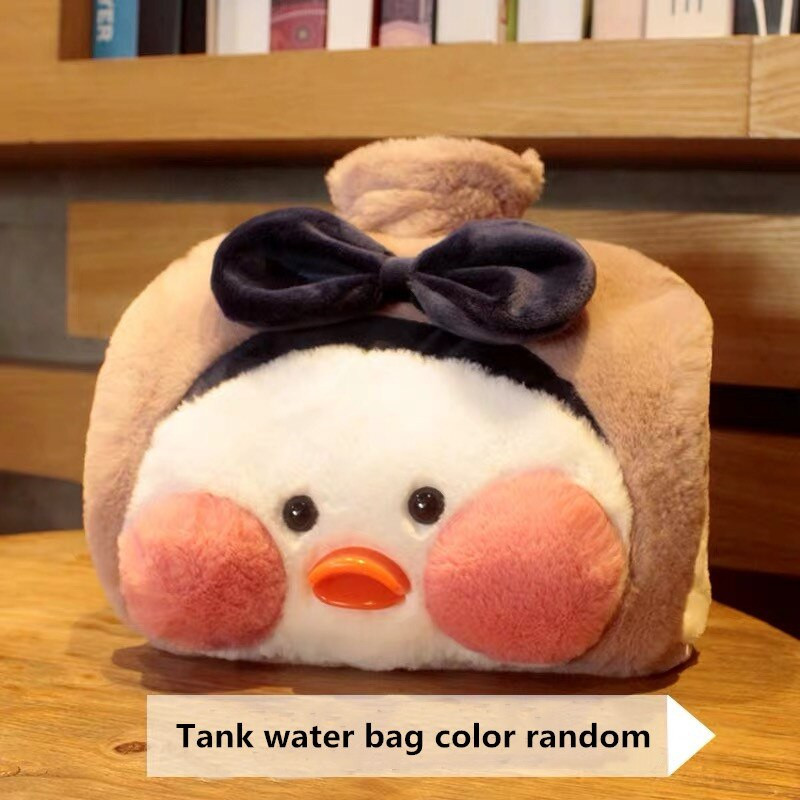 Топли крака Сваляща се и миеща се гореща торбичка за гореща вода Акумулаторна затопляща ръка Дамска прекрасна плюшена студентка Топли ръце