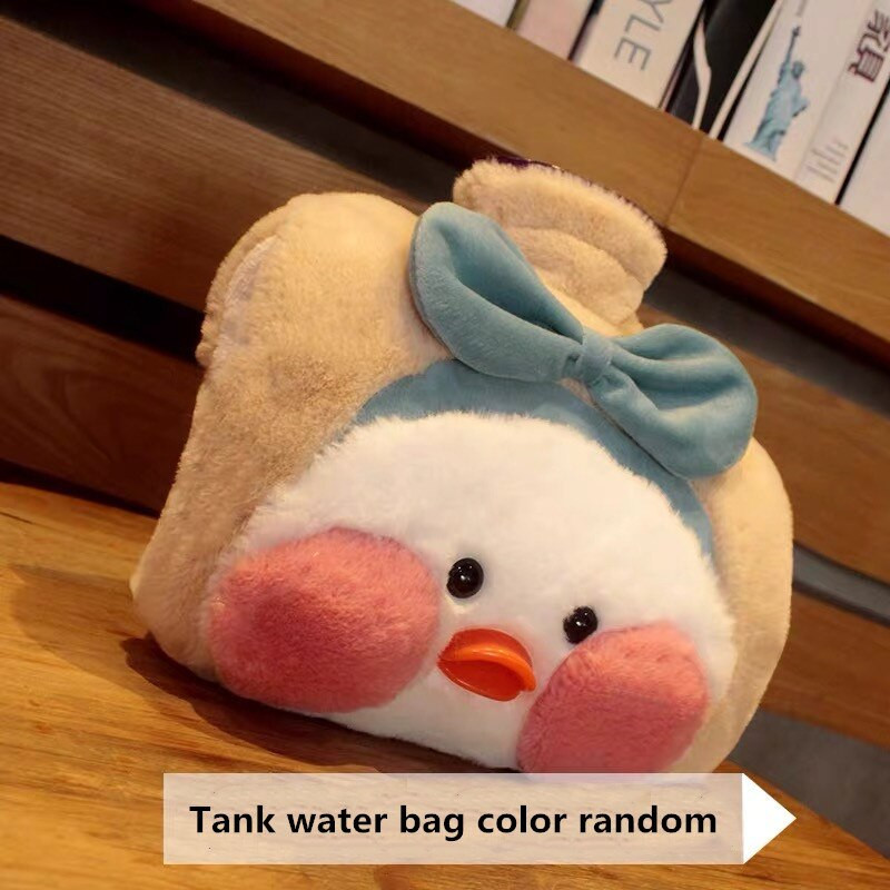 Топли крака Сваляща се и миеща се гореща торбичка за гореща вода Акумулаторна затопляща ръка Дамска прекрасна плюшена студентка Топли ръце