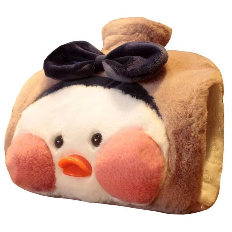 Топли крака Сваляща се и миеща се гореща торбичка за гореща вода Акумулаторна затопляща ръка Дамска прекрасна плюшена студентка Топли ръце