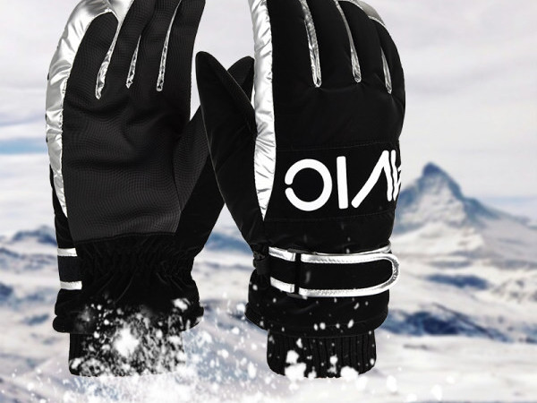 Мъжки зимни ръкавици с топла подплата подходящи за алпинизъм и езда