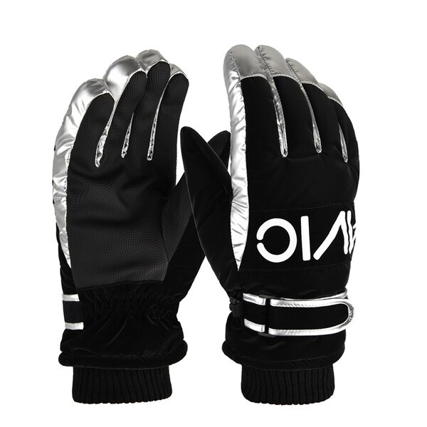 Мъжки зимни ръкавици с топла подплата подходящи за алпинизъм и езда