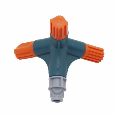 Dārzs 1/2" Vīriešu vītnes Rotācijas Trīs roku ūdens smidzinātājs Lauksaimniecība Laistīšana 360 Grādi Automātiskā laistīšana Apūdeņošana 1 gab.