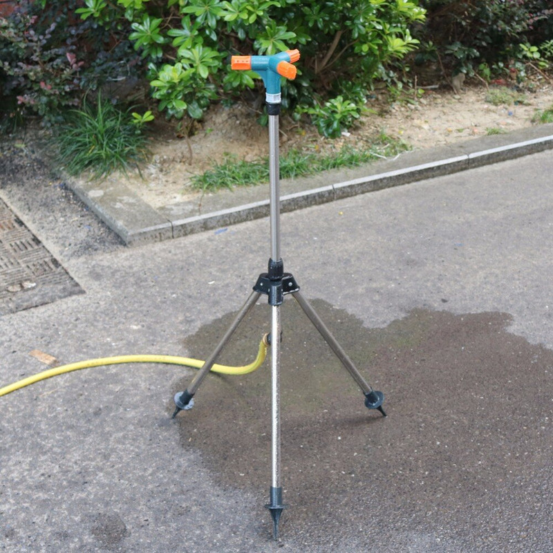 Κήπος 1/2" Περιστροφικός ψεκαστήρας τριών βραχιόνων αρσενικού νήματος Πότισμα 360 μοιρών Αυτόματη άρδευση με καταιονισμό 1 τεμ.