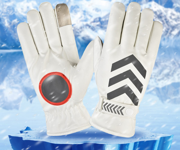 Αδιάβροχα γάντια σε δύο χρώματα