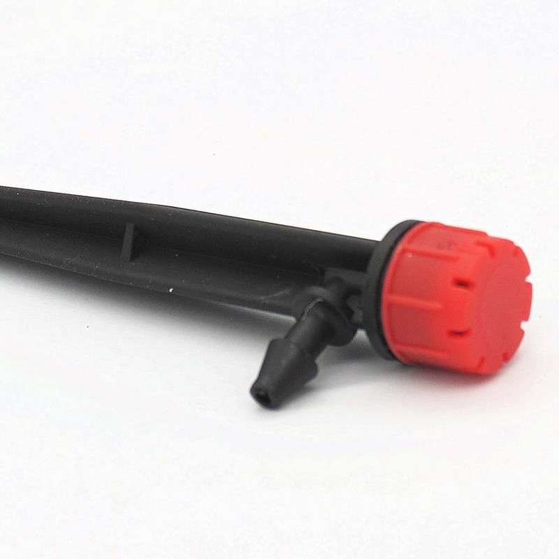 MUCIAKIE 13/18/27cm Micro Bubbler Drip Irrigation Adjustable Emitters Stake Water Dripper Πότισμα γεωργικών εκτάσεων Χρήση λάστιχου 4/7 mm