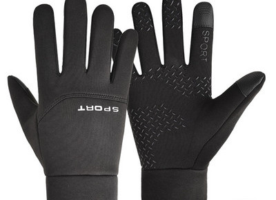 Waterproof sports gloves