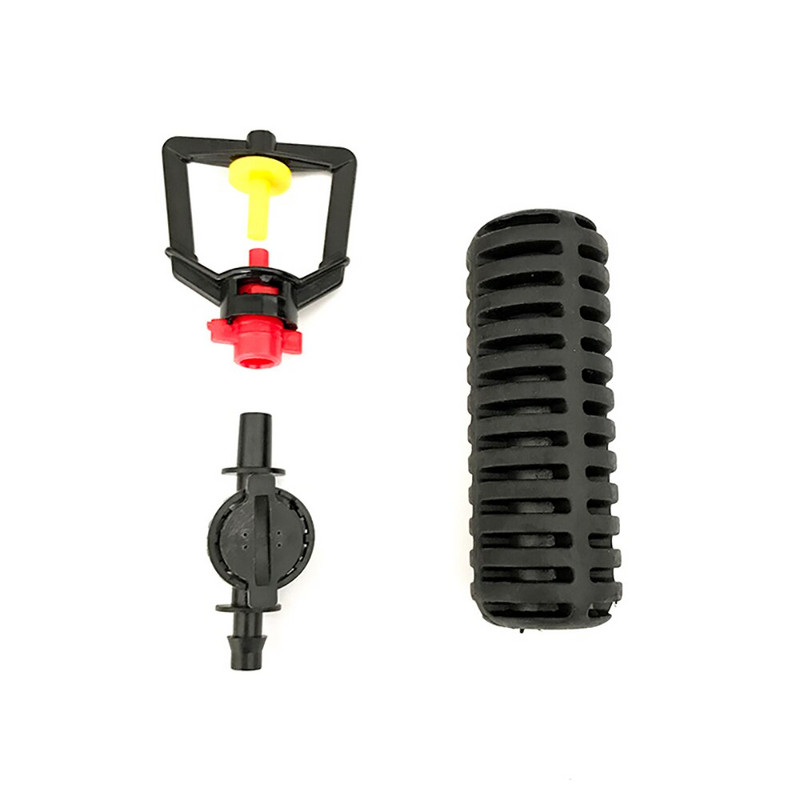 Σετ άρδευσης Θερμοκηπίου Κρεμαστό ψεκαστήρα Βύσμα άρδευσης άρδευσης με βάρος Συσκευή αντιστάθμισης περιστροφής 360 μοιρών IT031