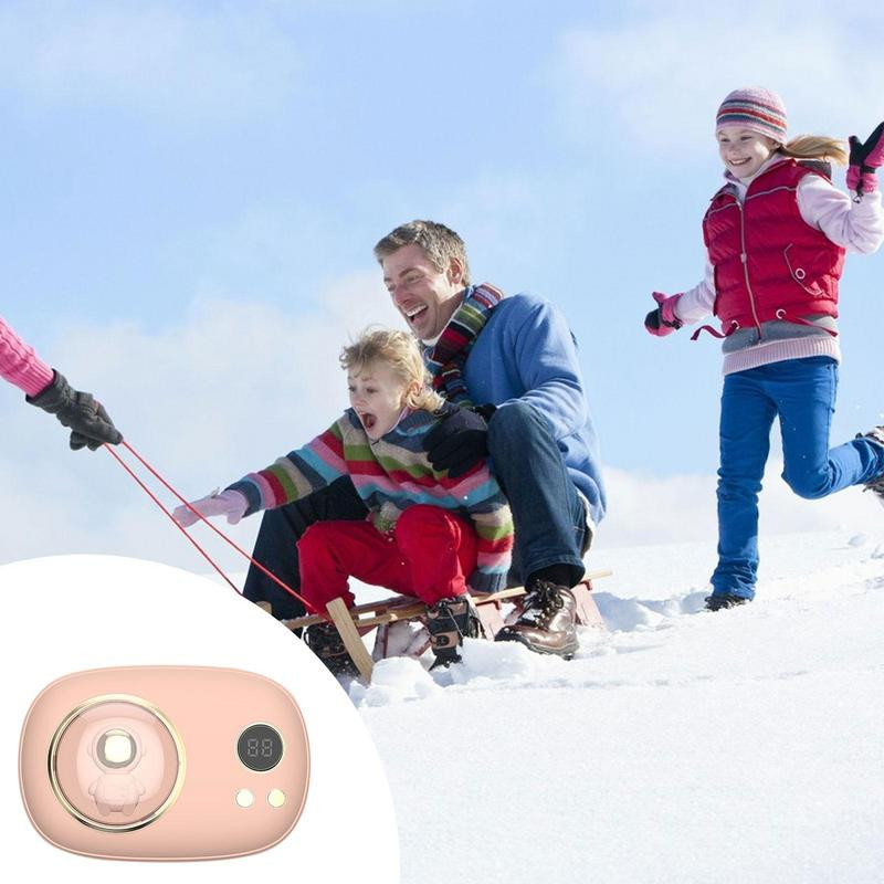 Електрически нагревател за ръце, преносим USB нагревател за ръце, сладък за колоездене, усещане за кожа, къмпинг, нагревател за ръце, преносим нагревател за ръце Страхотен