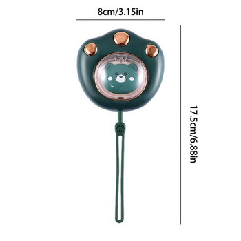 Зимен мини нагревател за ръце Нагревателна подложка USB акумулаторен удобен нагревател Джобен мини анимационен електрически нагревател Топъл 2400mAh
