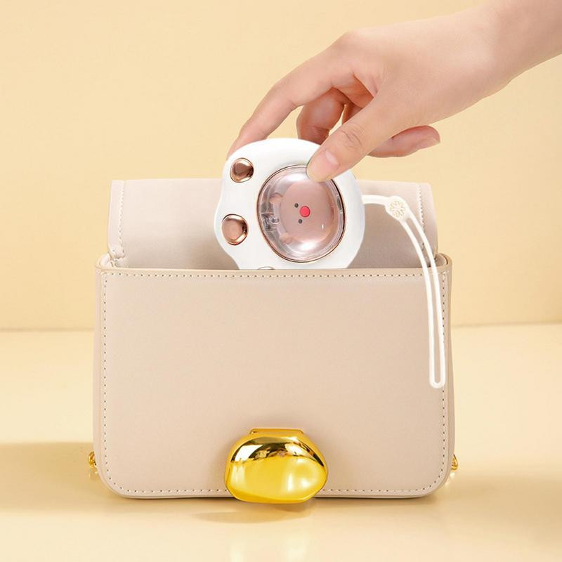 Χειμερινός μίνι θερμαντήρας χεριών Θέρμανση Επιφάνεια θέρμανσης USB Επαναφορτιζόμενη εύχρηστη θερμάστρα θερμάστρα τσέπη Mini Cartoon Electric Heater Warm 2400mAh