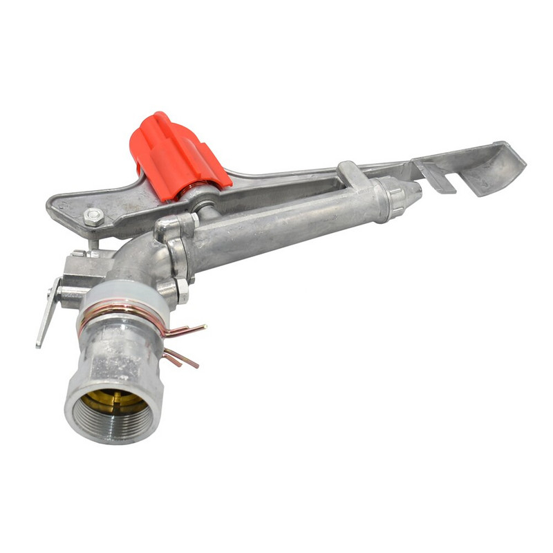 Μεταλλικό 1,5" 2" Εσωτερικό νήμα μακράς απόστασης ποτίσματος Πιστόλι βροχής Κήπος Ακροφύσια άρδευσης γεωργικών εκμεταλλεύσεων θερμοκηπίου