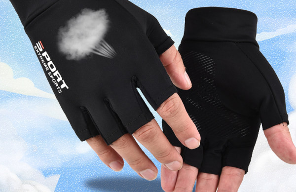 Ανδρικά καλοκαιρινά αντηλιακά γάντια κατάλληλα για ψάρεμα και ιππασία