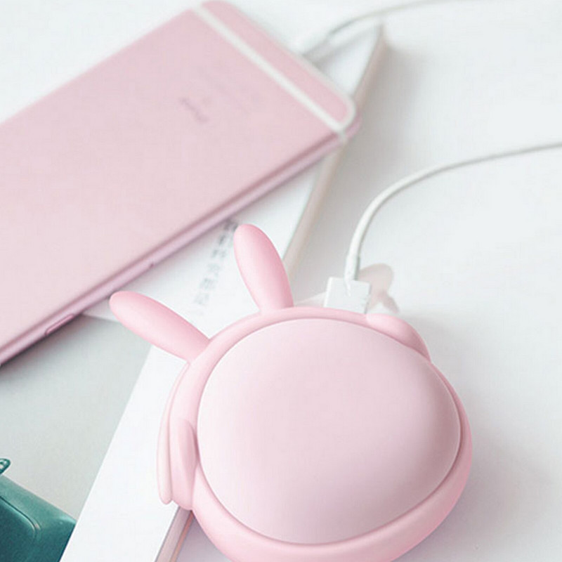 6000mAh Power Bank Mini Electric Hand Warner USB Cute Pig Rabbit Rechargeable Home Winter Heater Εργαλείο θέρμανσης εξωτερικού χώρου ταξιδιού