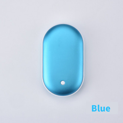 Jauns pebbles usb power bank roku sildītājs divi-vienā pārnēsājams studentu dāvana silts mazulis