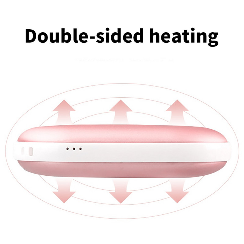 Νέα βότσαλα usb power bank θερμαντήρα χεριών δύο σε ένα φορητό φοιτητικό δώρο ζεστό μωρό