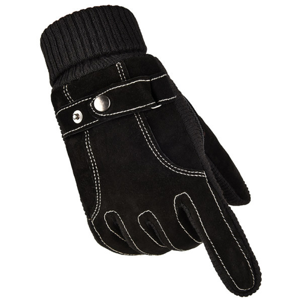 Χειμερινά ανδρικά γάντια με μεταλλικά στοιχεία