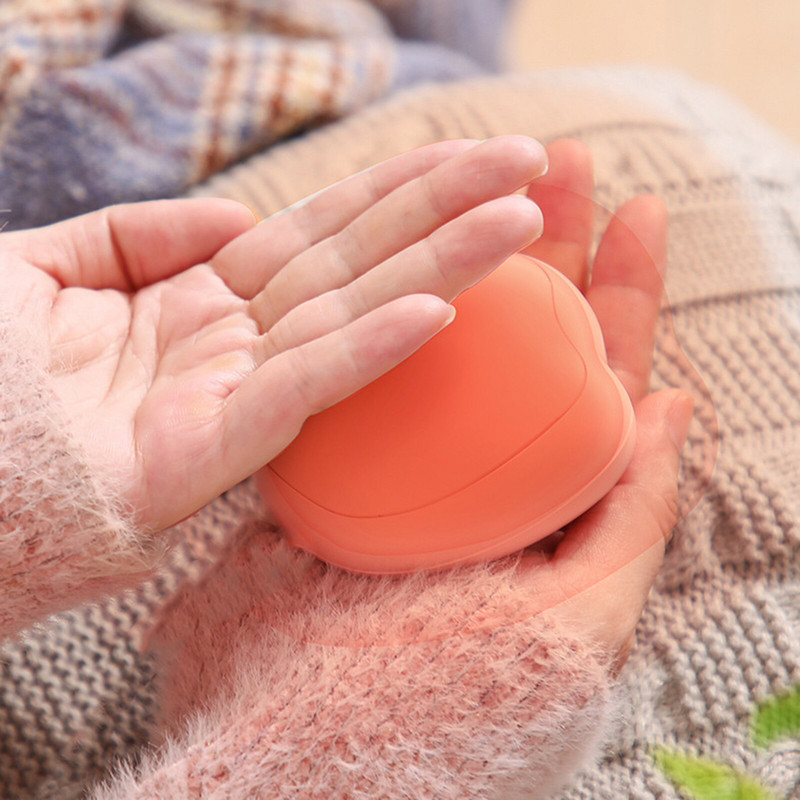 Επαναφορτιζόμενες συσκευές θέρμανσης χεριών USB Αντιεκρηκτικές μαθητικές θερμάστρες Cartoon Ρύθμιση θερμοκρασίας 2 ταχυτήτων για χειμερινούς εξωτερικούς χώρους