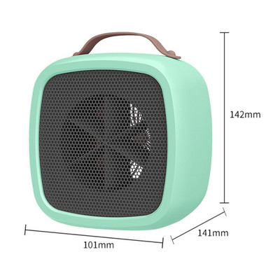 Pārnēsājami ventilatora sildītāji Touch Control Elektriskie mini sildītāji Ventilators Ziemas sildītājs Pārkaršanas aizsardzība Mājas piederumi Siltāka mašīna
