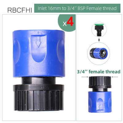 Dārza smidzinātāja savienotājs Y krāna sadalītāja divvirzienu vārsta adapteris 1/2"3/4" vīriešu vītnes vītne, universāls nipeļa locītavas apūdeņošanas rīks