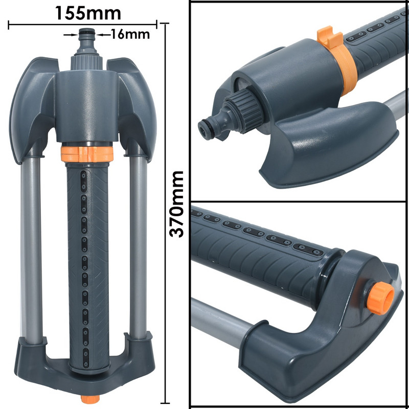 KESLA Automatic Lawn Oscillating Sprinkler Πότισμα Εργαλείο άρδευσης με σταγόνες για ψεκαστήρες λουλουδιών γρασιδιού Προμήθειες κήπου ακροφυσίων