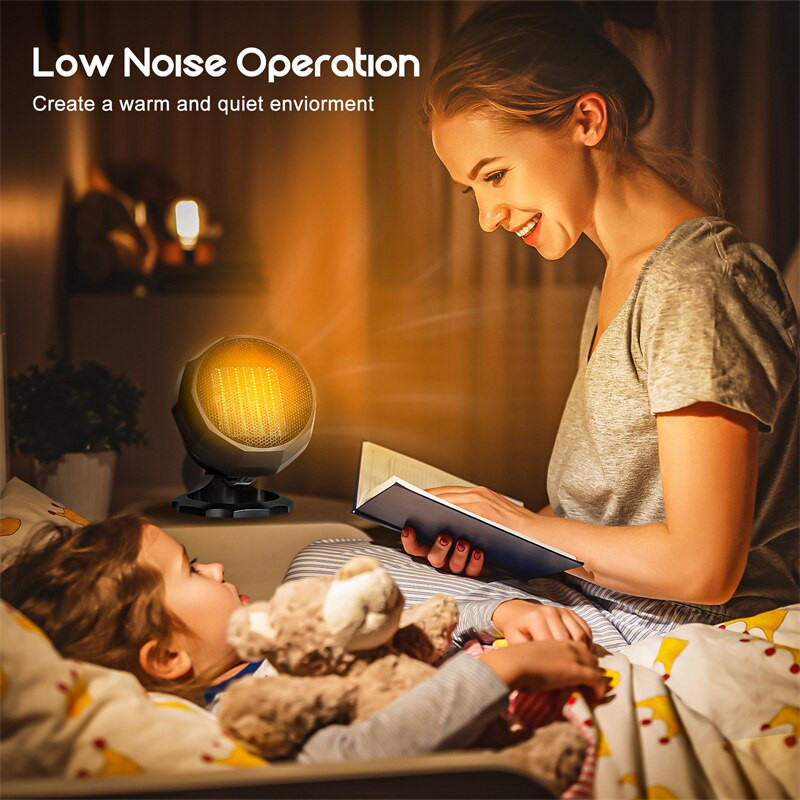 Φορητός ηλεκτρικός θερμοσίφωνας 1800w Γρήγορη θέρμανση Επιτραπέζιος ανεμιστήρας PTC αθόρυβος χειμερινός θερμοσίφωνας Θερμοσίφωνας για μπάνιο γραφείου σπιτιού