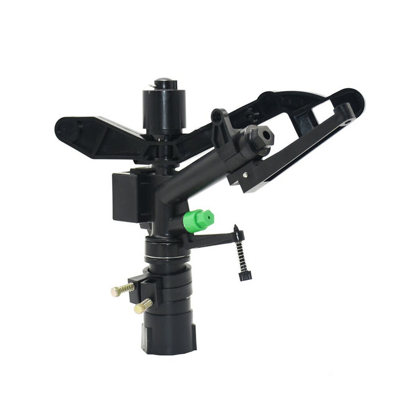 1 ιντσών εκτοξευτήρες αγροκτημάτων γκαζόν κήπου Περιστρεφόμενος ψεκαστήρας νερού Ρυθμιζόμενη γωνία Ακροφύσιο Rocker για πότισμα & άρδευση 1 σετ