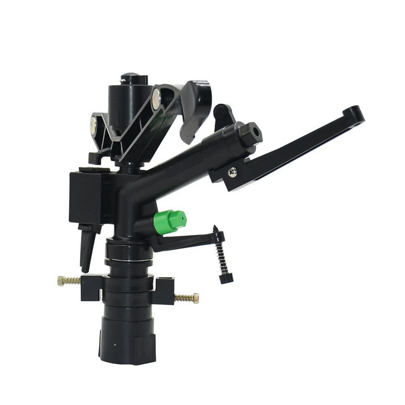 1 ιντσών εκτοξευτήρες αγροκτημάτων γκαζόν κήπου Περιστρεφόμενος ψεκαστήρας νερού Ρυθμιζόμενη γωνία Ακροφύσιο Rocker για πότισμα & άρδευση 1 σετ