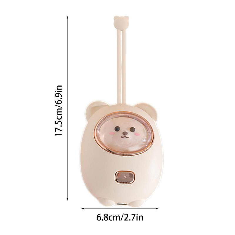 Επαναφορτιζόμενος θερμαντήρας χεριών Cartoon Pocket Warmers με αναπνευστικό νυχτερινό φως 5 δευτερολέπτων Γρήγορη θέρμανση Φορητός θερμαντήρας χεριών για