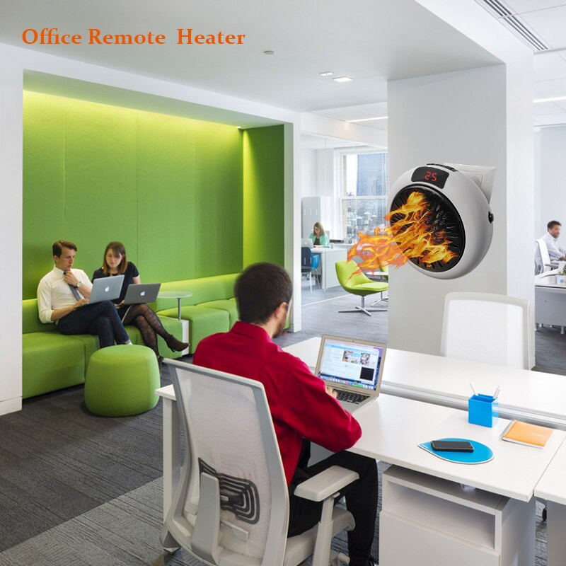 Ηλεκτρικός θερμοσίφωνας Μίνι επιτοίχιος επιτοίχιος οικιακός θερμοσίφωνας Θερμότερος ανεμιστήρας Αθόρυβο τηλεχειριστήριο Γρήγορος φορητός θερμοστάτης θερμότητας
