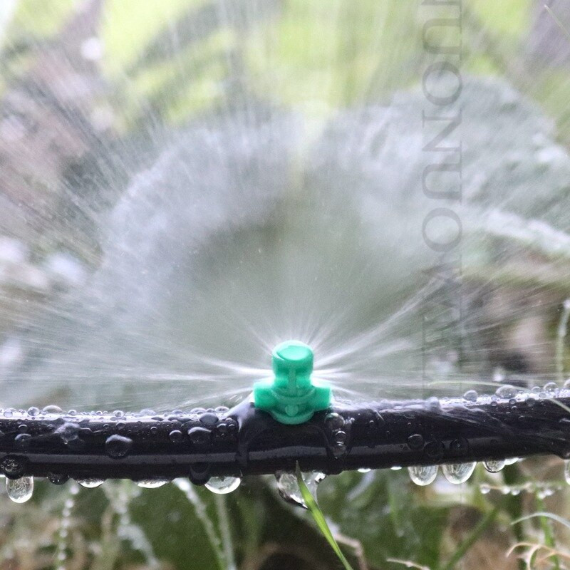 20 τμχ Πότισμα κήπου Ψεκαστήρας ομίχλης εκπομπών διαθλαστικό ακροφύσιο Micro Irrigation Sprinklers Ατμοποιητές Περιστρεφόμενος ψεκαστήρας γκαζόν
