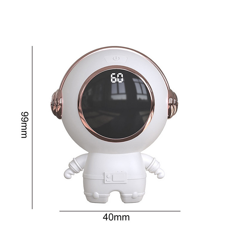 Astronaut Mini Hand Warmer Portable USB Fast Charging Hands Warmer Winter Fast Heating Ρυθμιζόμενη θερμοκρασία Θερμοκρασία χεριών