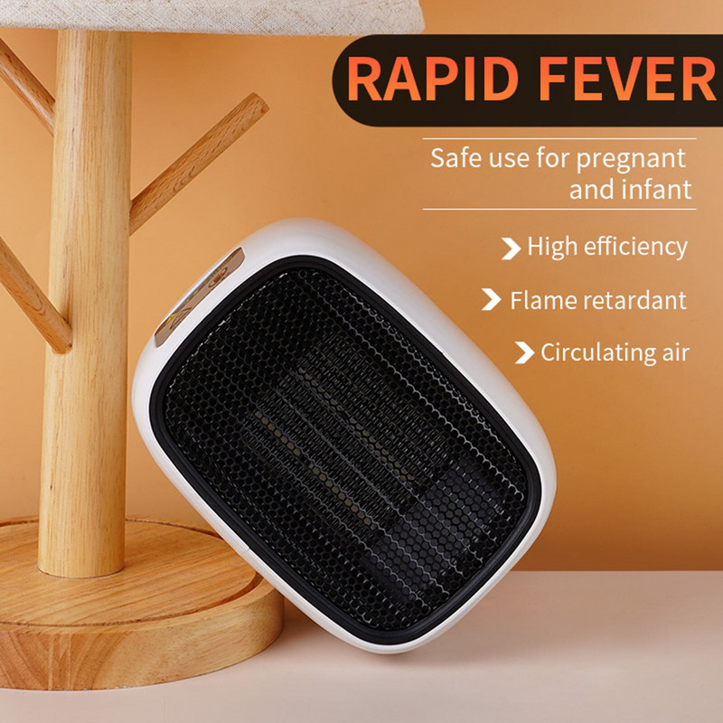 Ηλεκτρικός θερμοσίφωνας 500W Γρήγορη θέρμανση Easy Control Mini για Υπνοδωμάτιο Γραφείο