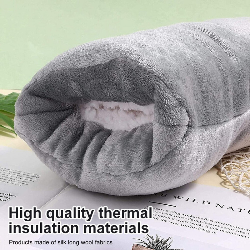 USB Electric Heatingglove Warm Glove Winter Hand Warmer Heater for Hands Foot Body Soft Flannel Winter Householm Warm Supplies