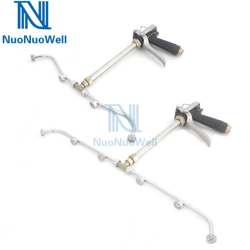 Ανοξείδωτο ατσάλι υψηλής πίεσης γεωργικό ακροφύσιο ψεκασμού φρούτων δέντρων Πιστόλι ψεκασμού φυτοφαρμάκων Ψεκαστήρες άρδευσης Ψεκαστήρες