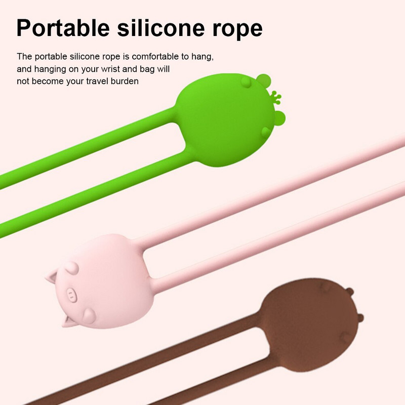 Επαναφορτιζόμενο χειμερινό μίνι θερμαντήρα χεριών με σχοινί χεριού 4000mAh Pocket Mobile Power Bank Χαριτωμένο ηλεκτρικό θερμαντήρα χεριών Γρήγορη θέρμανση