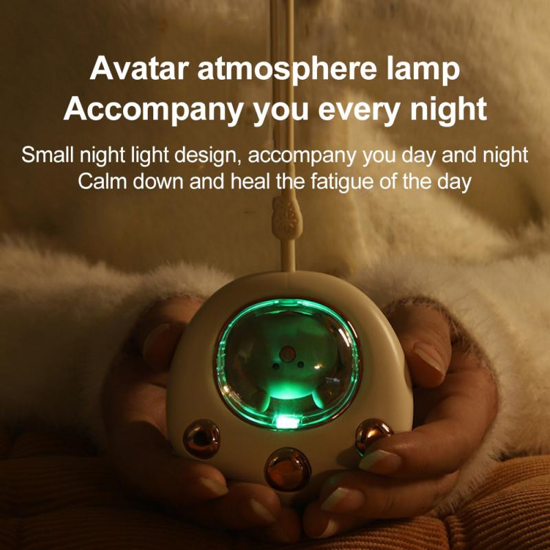 1PC Mini Hand Warmer Portable Quick Heating Cat Paw Cute Winter Heater 4 Styles USB Επαναφορτιζόμενη τσέπη 2400mAh Θερμαντήρες χεριών