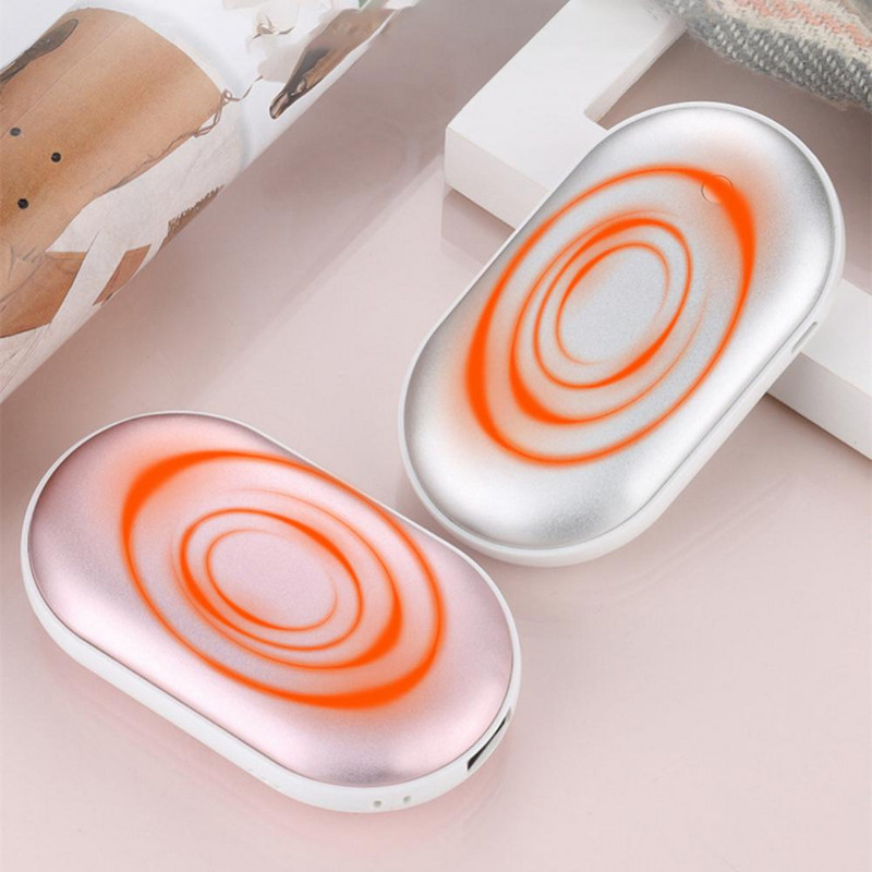 Χειμερινός μίνι θερμαντήρας χεριών Φορητό φορητό τροφοδοτικό USB Επαναφορτιζόμενος θερμαντήρας θερμαντήρας χειρός Ηλεκτρικός θερμαντήρας κινουμένων σχεδίων