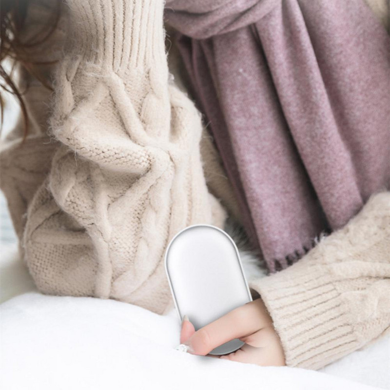 Χειμερινός μίνι θερμαντήρας χεριών Φορητό φορητό τροφοδοτικό USB Επαναφορτιζόμενος θερμαντήρας θερμαντήρας χειρός Ηλεκτρικός θερμαντήρας κινουμένων σχεδίων